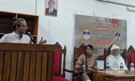 ভোট ভোট করে প্রকারান্তরে ‘ফ্যাসিবাদকে পুনর্বাসন’ করা হচ্ছে: ফরহাদ মজহার