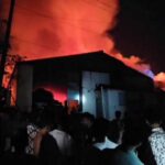গাজীপুরে আগুনে পুড়ল চার ঝুট গুদাম