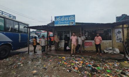 সুনামগঞ্জে শ্রমিক-শিক্ষার্থী দ্বন্দ্বে পরিবহন ধর্মঘট, যাত্রীদের ভোগন্তি