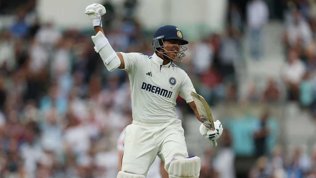 জয়সওয়ালের আরেকটি সেঞ্চুরিতে ভারতের নতুন রেকর্ড