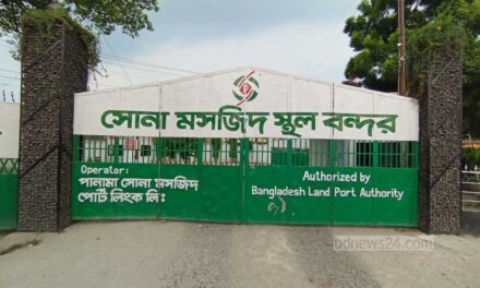 দুর্গাপূজা: সোনামসজিদ স্থলবন্দরে আমদানি-রপ্তানি বন্ধ থাকবে ৮ দিন