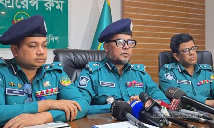 গাজীপুরের পুলিশ কমিশনার নাজমুল করিমকে প্রত্যাহার