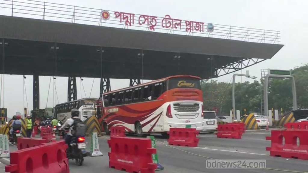 স্বয়ংক্রিয় পদ্ধতিতে টোল আদায় পদ্মা সেতুতে