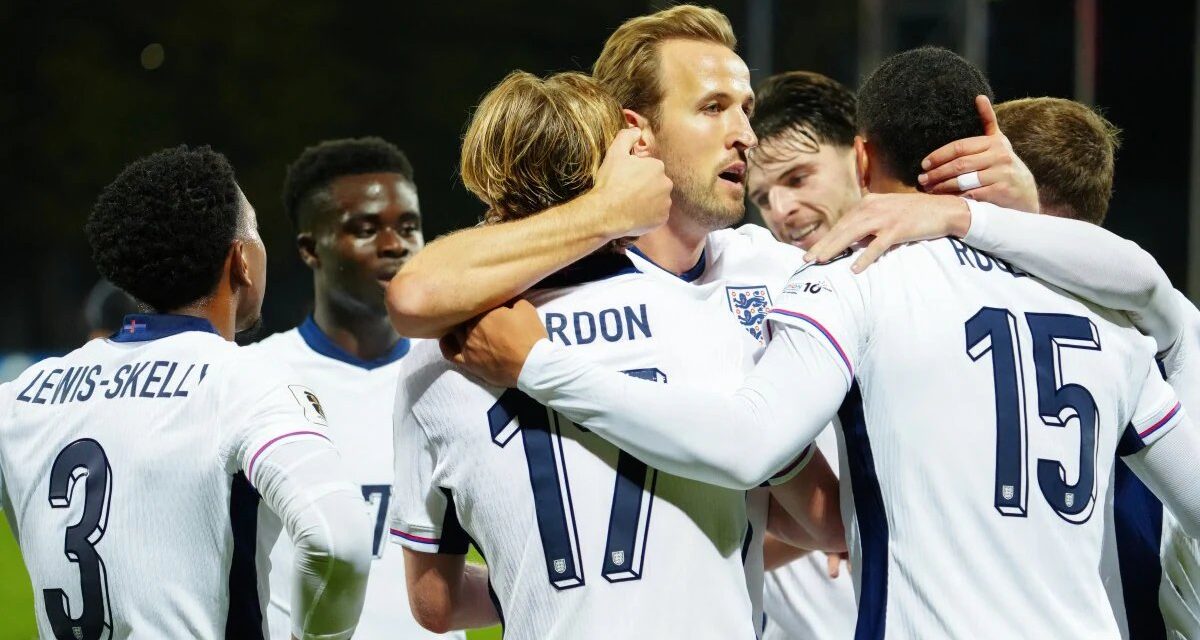 বড় জয়ে ইউরোপের প্রথম দল হিসেবে বিশ্বকাপে ইংল্যান্ড