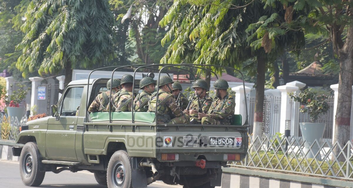 ভোটের মাঠে ৮ দিন আইন শৃঙ্খলা বাহিনী রাখার প্রস্তাব