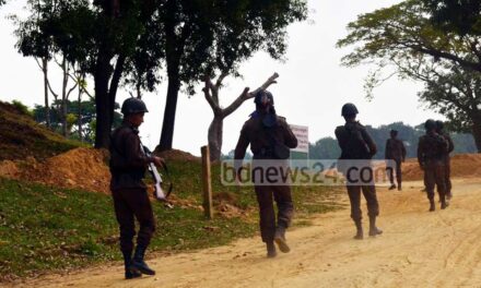 মিয়ানমার সীমান্তে মাইন বিস্ফোরণে বিজিবি সদস্য আহত