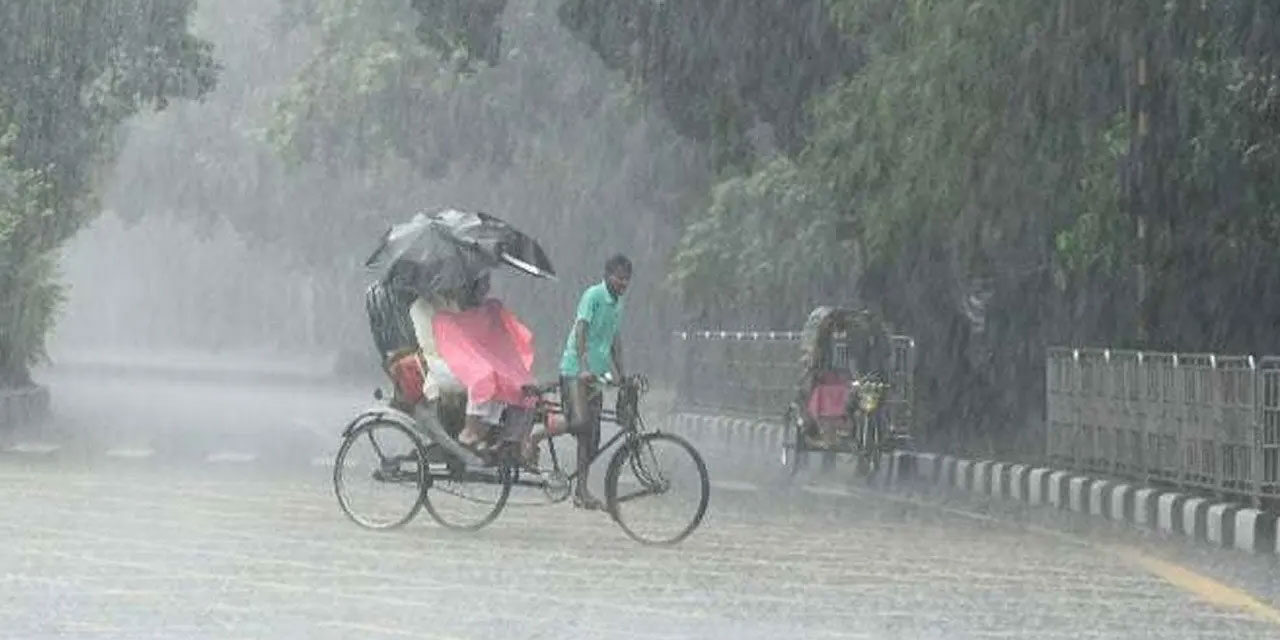 বজ্রসহ বৃষ্টির সতর্কতা