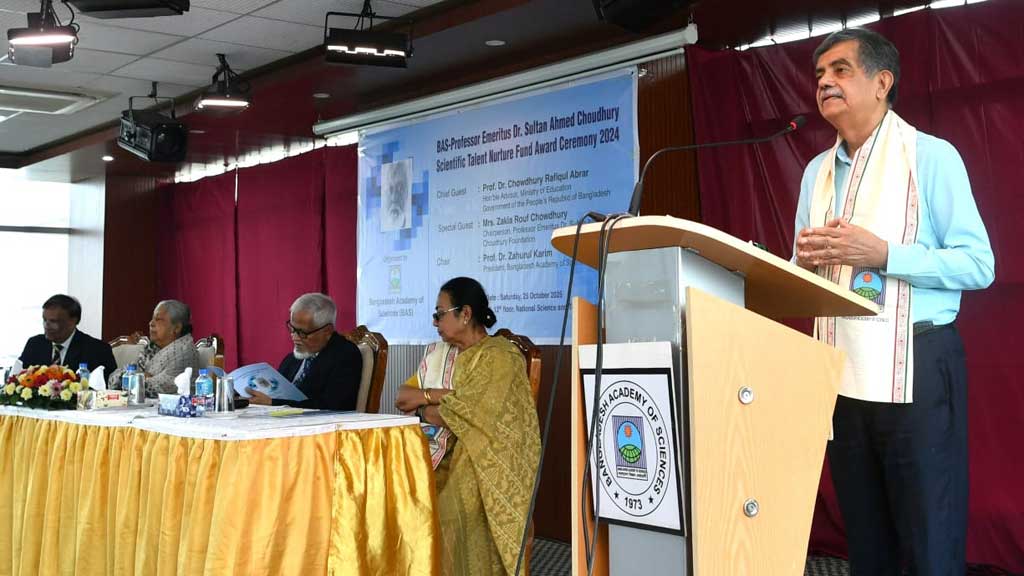 বিজ্ঞান হচ্ছে সমাজ পরিবর্তনের শক্তি: শিক্ষা উপদেষ্টা