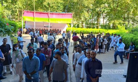 চাকসু নির্বাচন চার ঘণ্টায় ভোট পড়ল কত