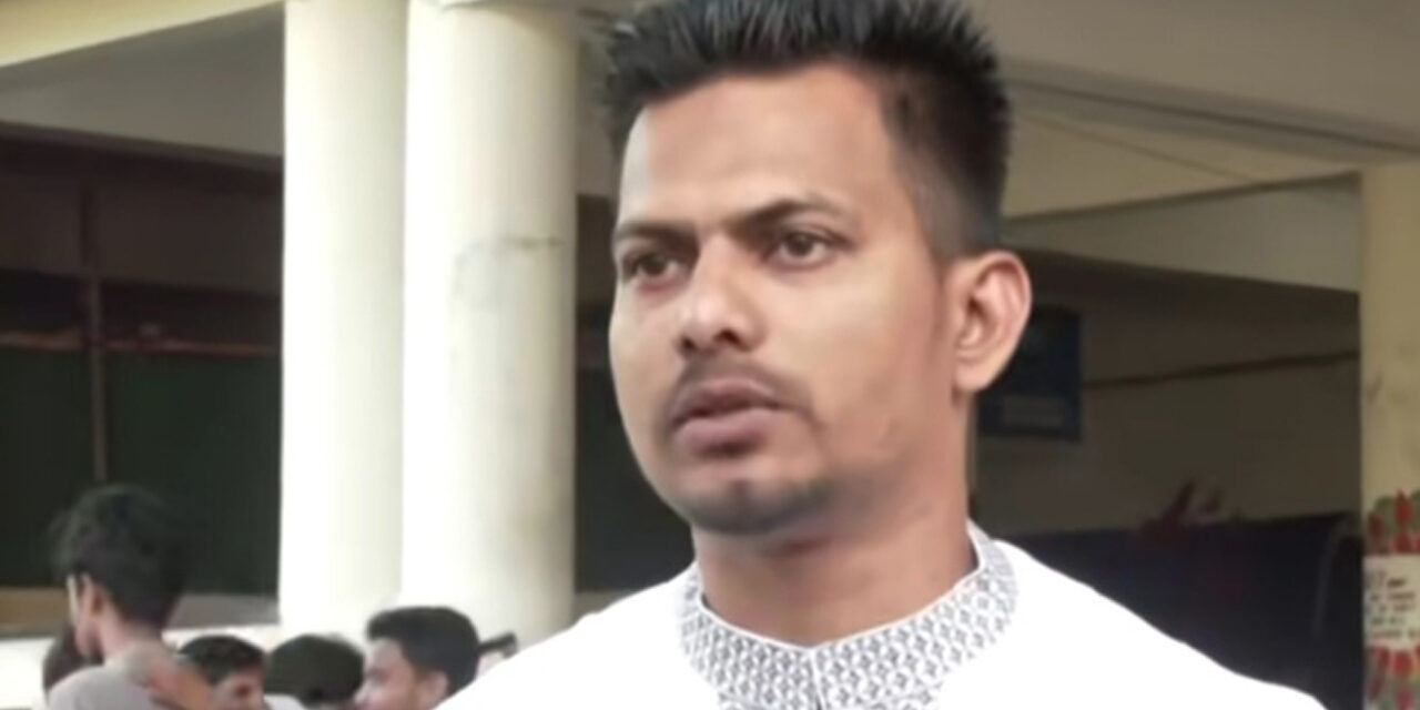 নির্বাচনে কারচুপি করলে কে গ্রহণ করবে, প্রশ্ন ছাত্রদলের জিএস প্রার্থীর