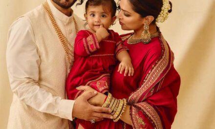 দীপাবলীতে ‘আলো ছড়ালো’ দীপিকা-রাণবীরকন্যার কন্যার ছবি