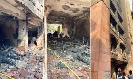 দিল্লিতে রাজ্যসভার এমপিদের ফ্ল্যাটে ভয়াবহ অগ্নিকাণ্ড