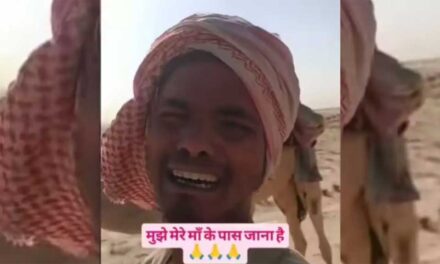 ভাইরাল ভিডিওতে সৌদি আরবে মরুভূমিতে পালিয়ে বেড়ানো ভারতীয় শ্রমিকের ‘বাঁচার’ আকুতি