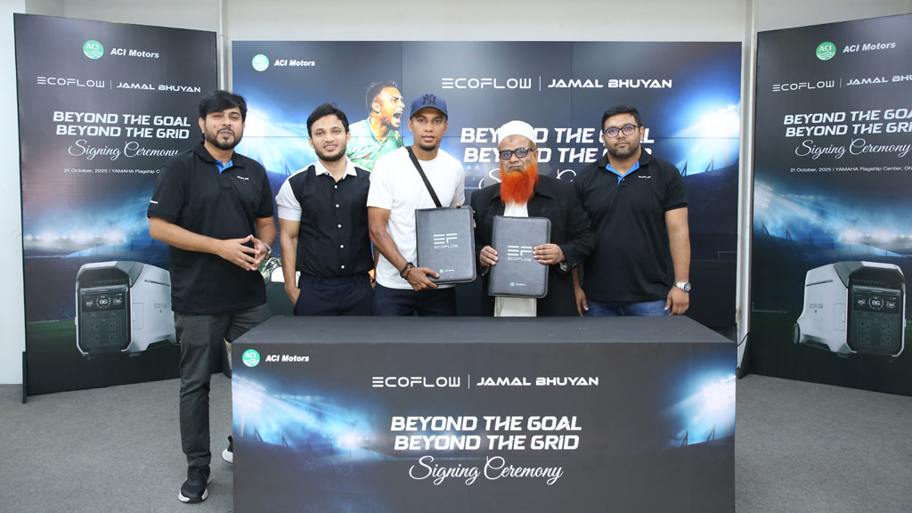 ‘ইকোফ্লোর’ ব্র্যান্ড অ্যাম্বাসেডর হলেন জামাল ভুঁইয়া