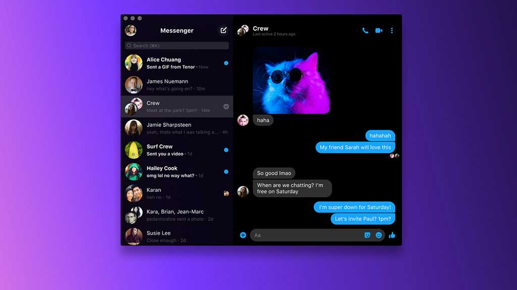 উইন্ডোজ ও ম্যাক-এ মেসেঞ্জারের ডেস্কটপ অ্যাপ বন্ধ হচ্ছে