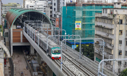 মেট্রো লাইনের বিয়ারিং প্যাড পড়ে পথচারীর মৃত্যু, ট্রেন চলাচল বন্ধ
