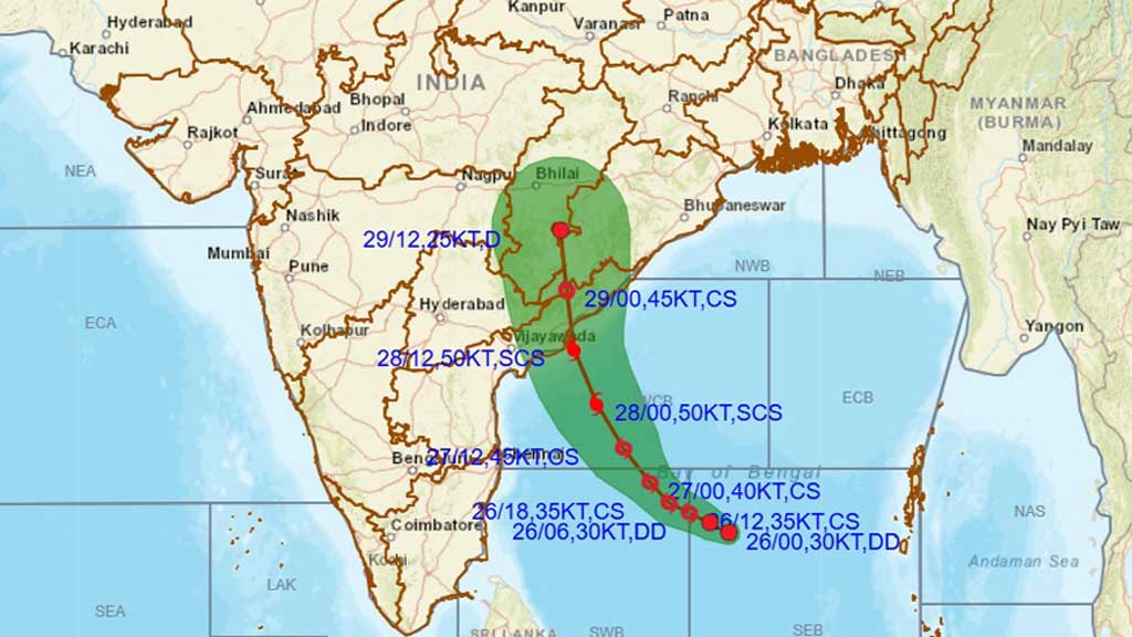 সাগরে গভীর নিম্নচাপ, ঘূর্ণিঝড়ে রূপ নিতে পারে সন্ধ্যায়
