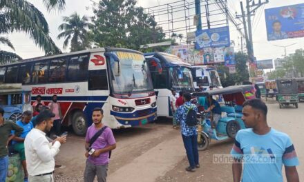 ময়মনসিংহসহ ৫ জেলার পরিবহন ধর্মঘট প্রত্যাহার, সকাল থেকে চলবে বাস