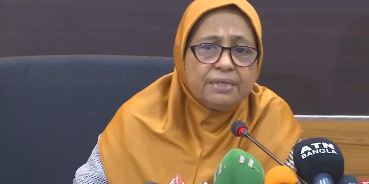 মিরপুরে অগ্নিকাণ্ডে ১৬ জনের মৃত্যুর ঘটনায় স্বাস্থ্য উপদেষ্টার শোক