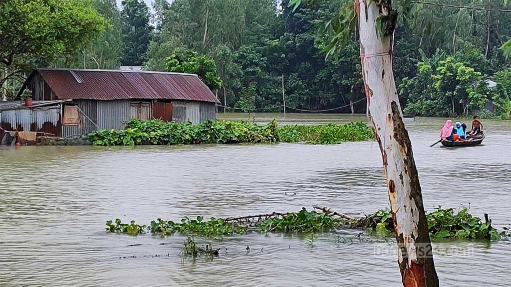 উত্তরের ৪ জেলায় বন্যার আভাস