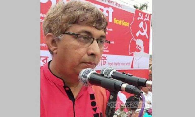 সিলেট জেলা সিপিবির সাধারণ সম্পাদক আটক